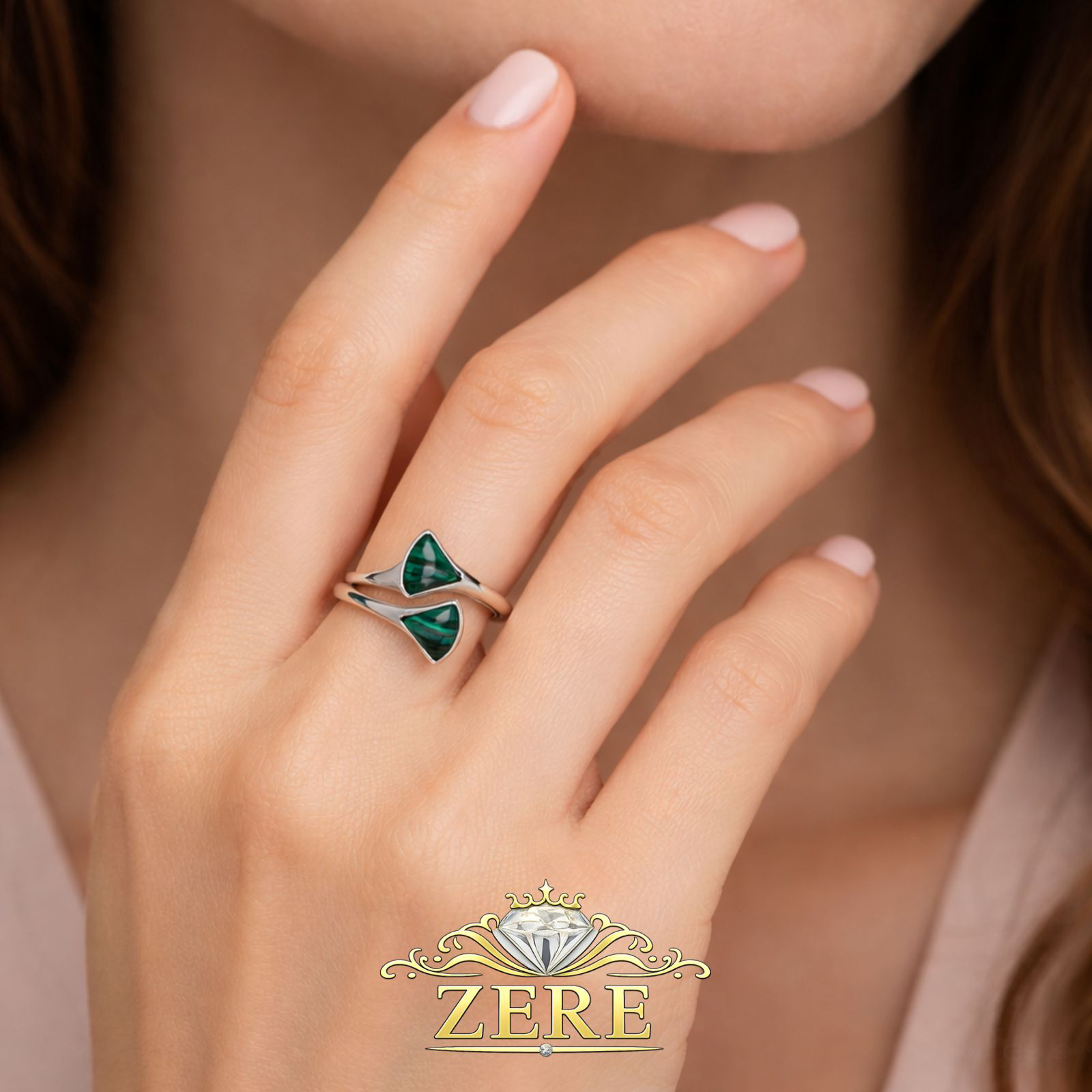 Кольцо Zere ZR130302 серебро 2.4гр купить,16290