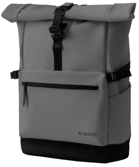Рюкзак Xiaomi Roll Top Casual Backpack GL серый купить,NaN
