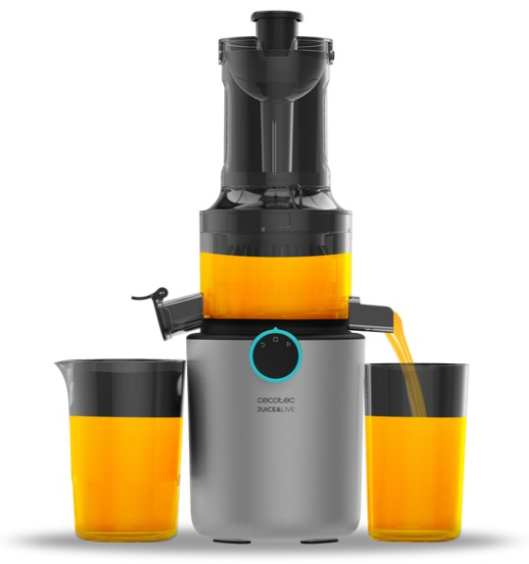 Соковыжималка Cecotec Juice&Live 1500 Slim серый