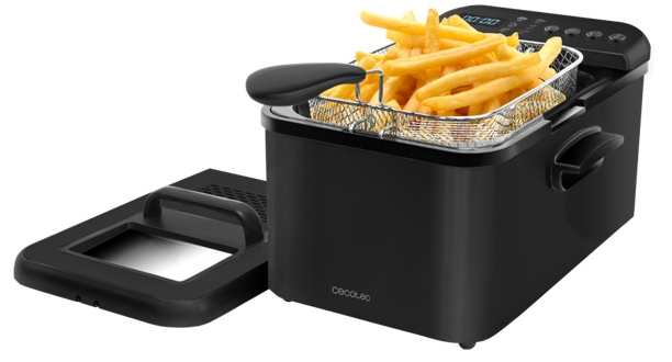 Фритюрница Cecotec CleanFry Luxury черный