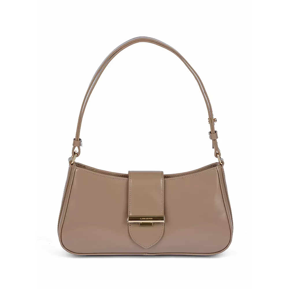 Сумка Lancaster Sac baguette A rabat avec fermoir Gelato lly 531-051 коричневая