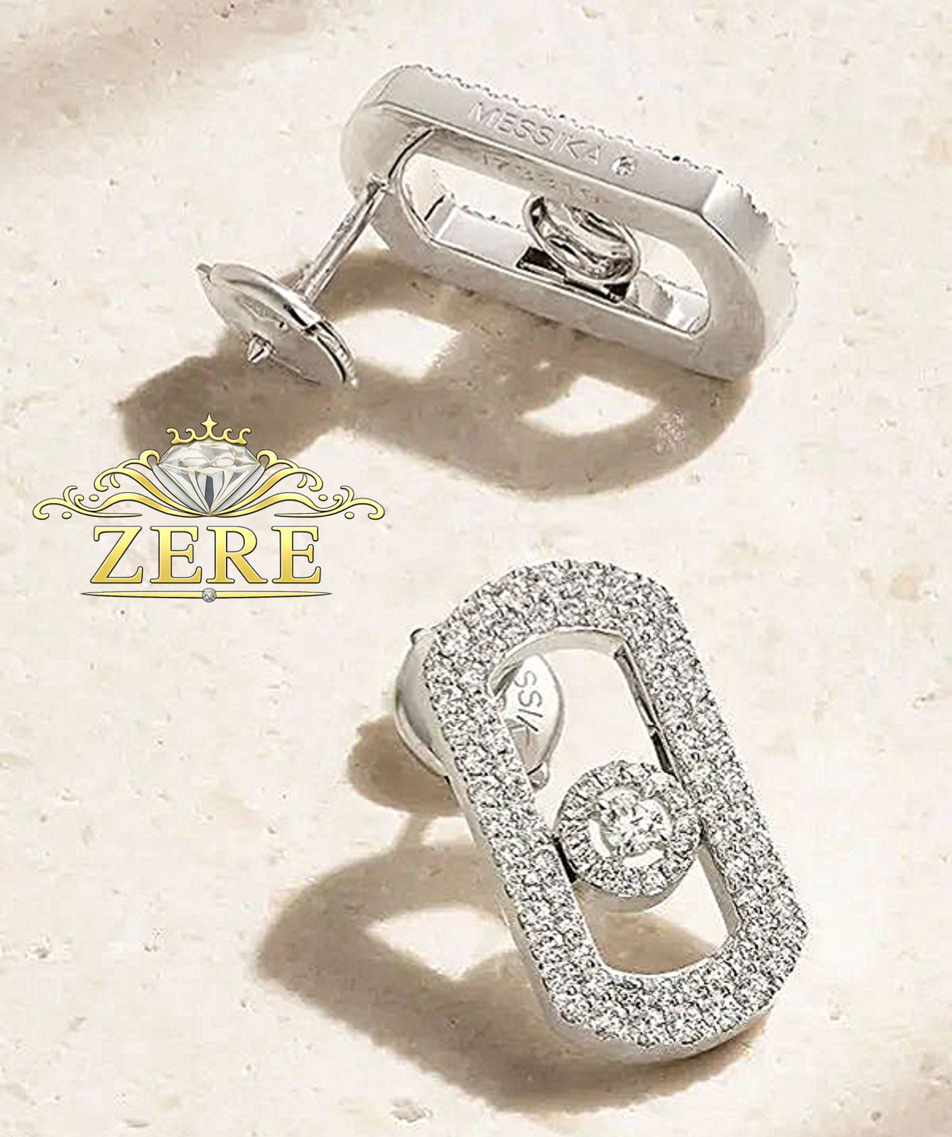 Серьги Zere ZR130305 серебро 2.5гр купить,16290