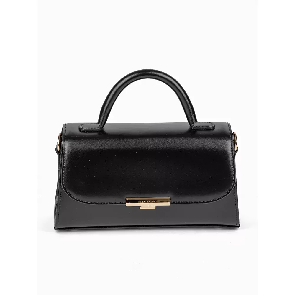 Сумка Lancaster Sac baguette A rabat avec fermoir M Suave Evenly 480-025 черная
