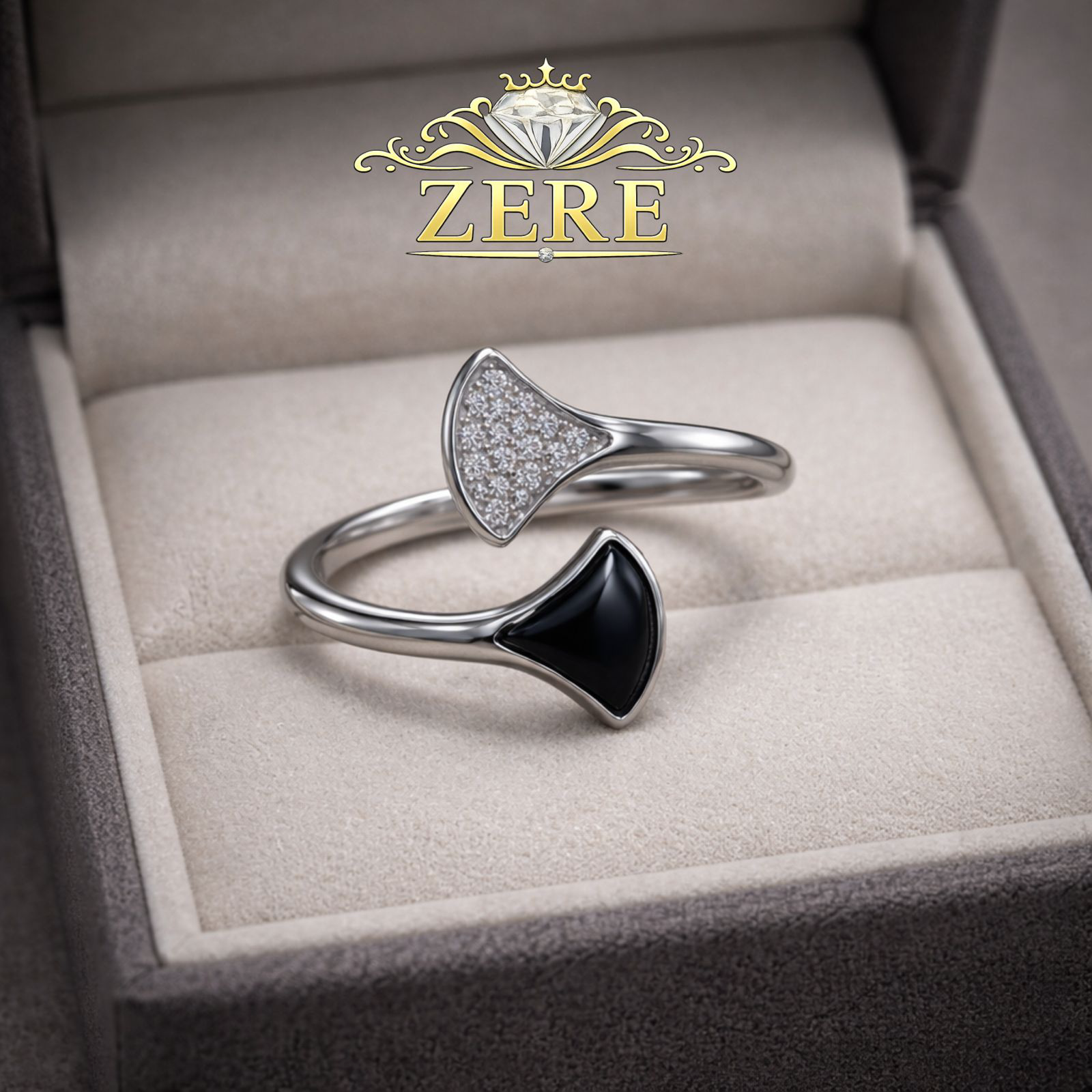 Кольцо Zere ZR130303 серебро 2.4гр купить,16290