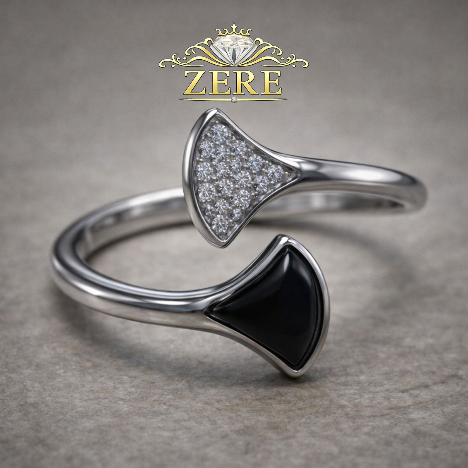 Кольцо Zere ZR130303 серебро 2.4гр купить,16290