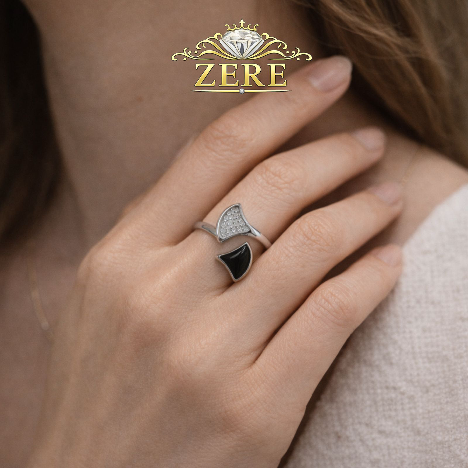 Кольцо Zere ZR130303 серебро 2.4гр купить,16290