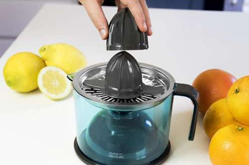 Соковыжималка Cecotec ZitrusEasy Inox черный