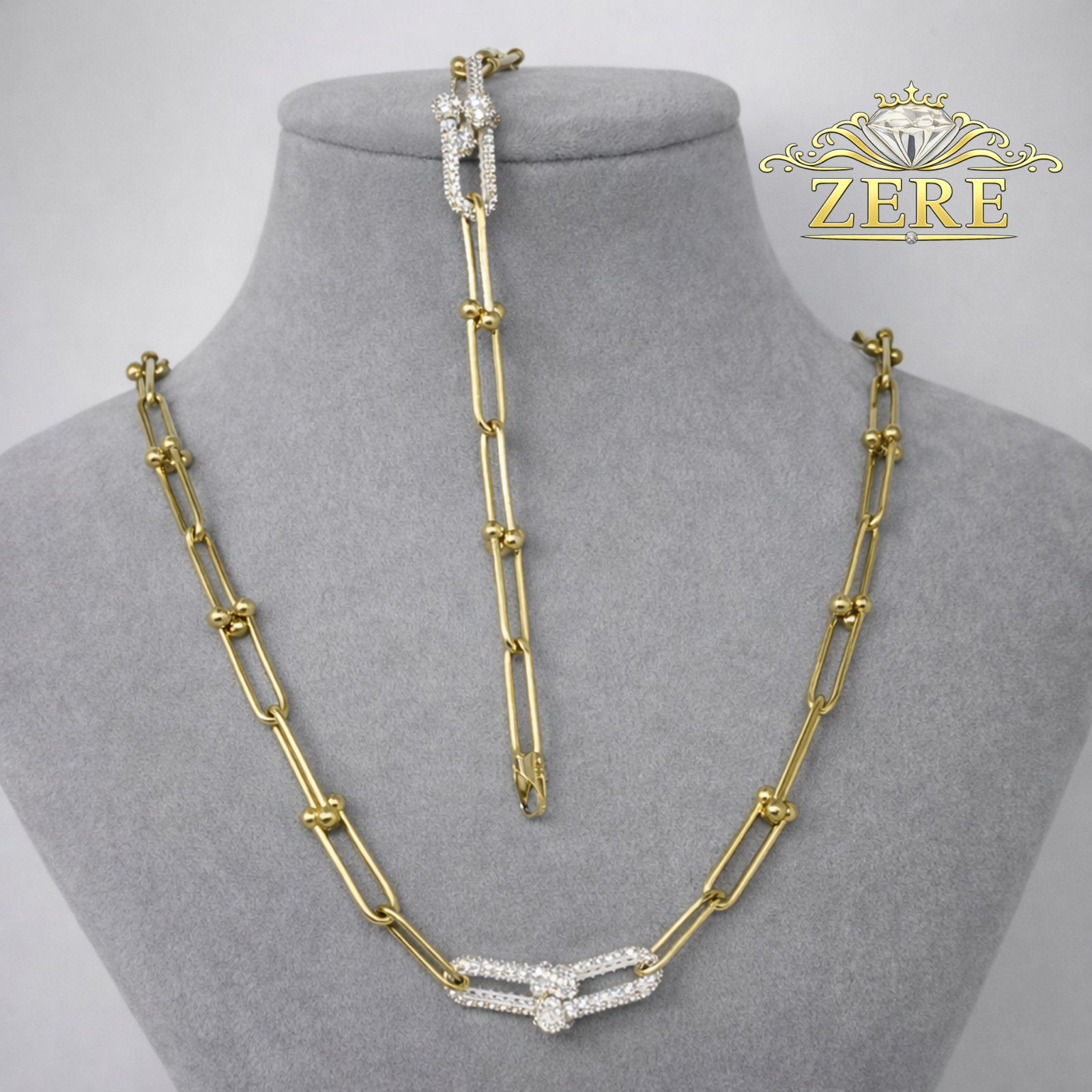 Комплект Zere ZR130327 золото 18.16гр купить,1716500