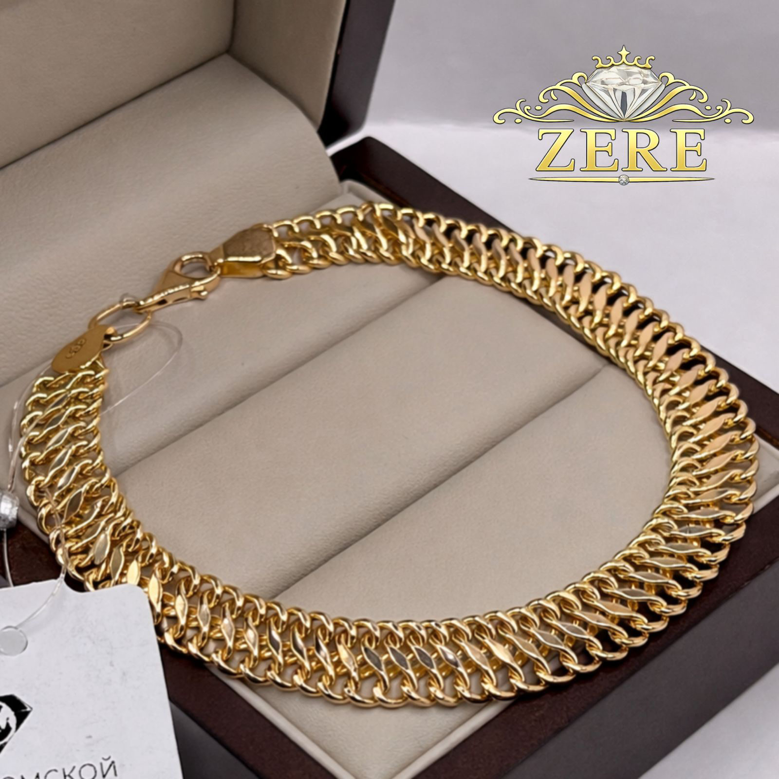 Браслет Zere ZR130333 золото 4.98гр 19р купить,489300