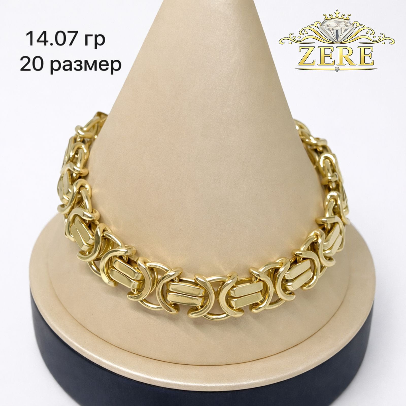 Браслет Zere ZR130321 золото 14.07гр 20р - ForteMarket Браслет Zere ZR130321 золото 14.07гр 20р купить,1195950