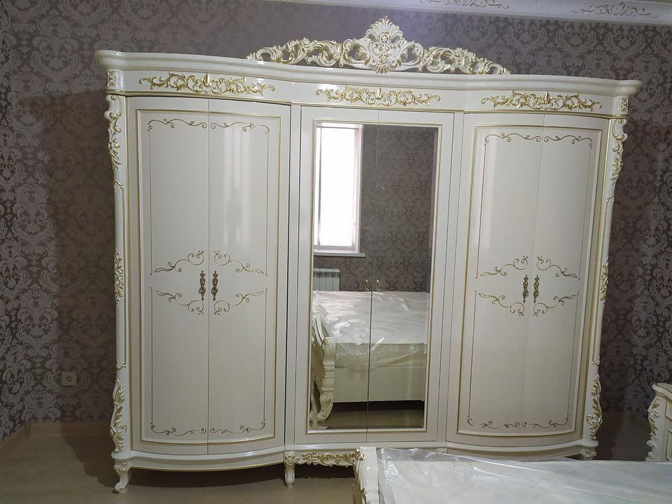 Спальный гарнитур Слониммебель Версаль 6Д крем купить,1079990