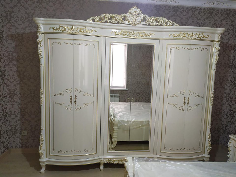 Спальный гарнитур Слониммебель Версаль 6Д крем купить,1079990