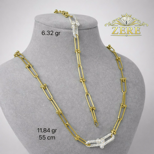 Комплект Zere ZR130327 золото 18.16гр
