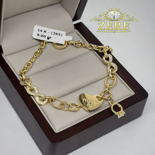 Браслет Zere ZR130331 золото 9.0гр 19р