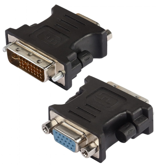 Переходник DVI 24+5 - VGA черный