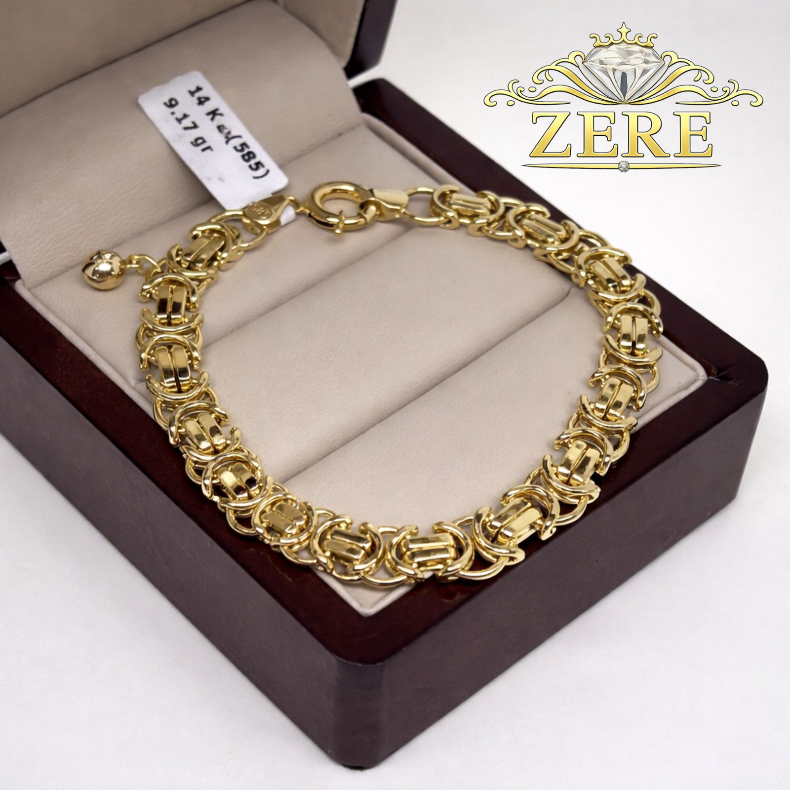 Браслет Zere ZR130336 золото 9.17гр 19р купить,862450
