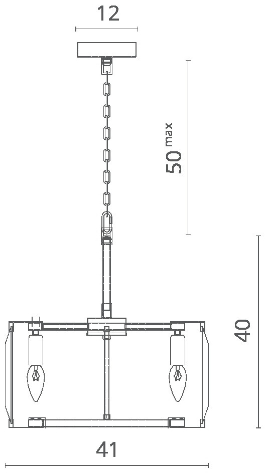 Люстра Divinare Elliot 7304/04 SP-6 купить,NaN