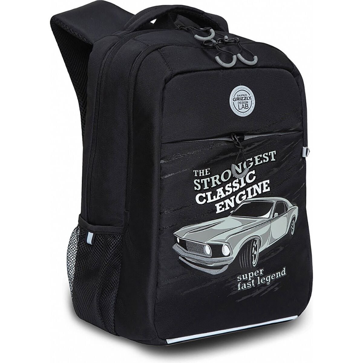 Рюкзак Grizzly The strongest classic engine 14,5л черный купить,NaN