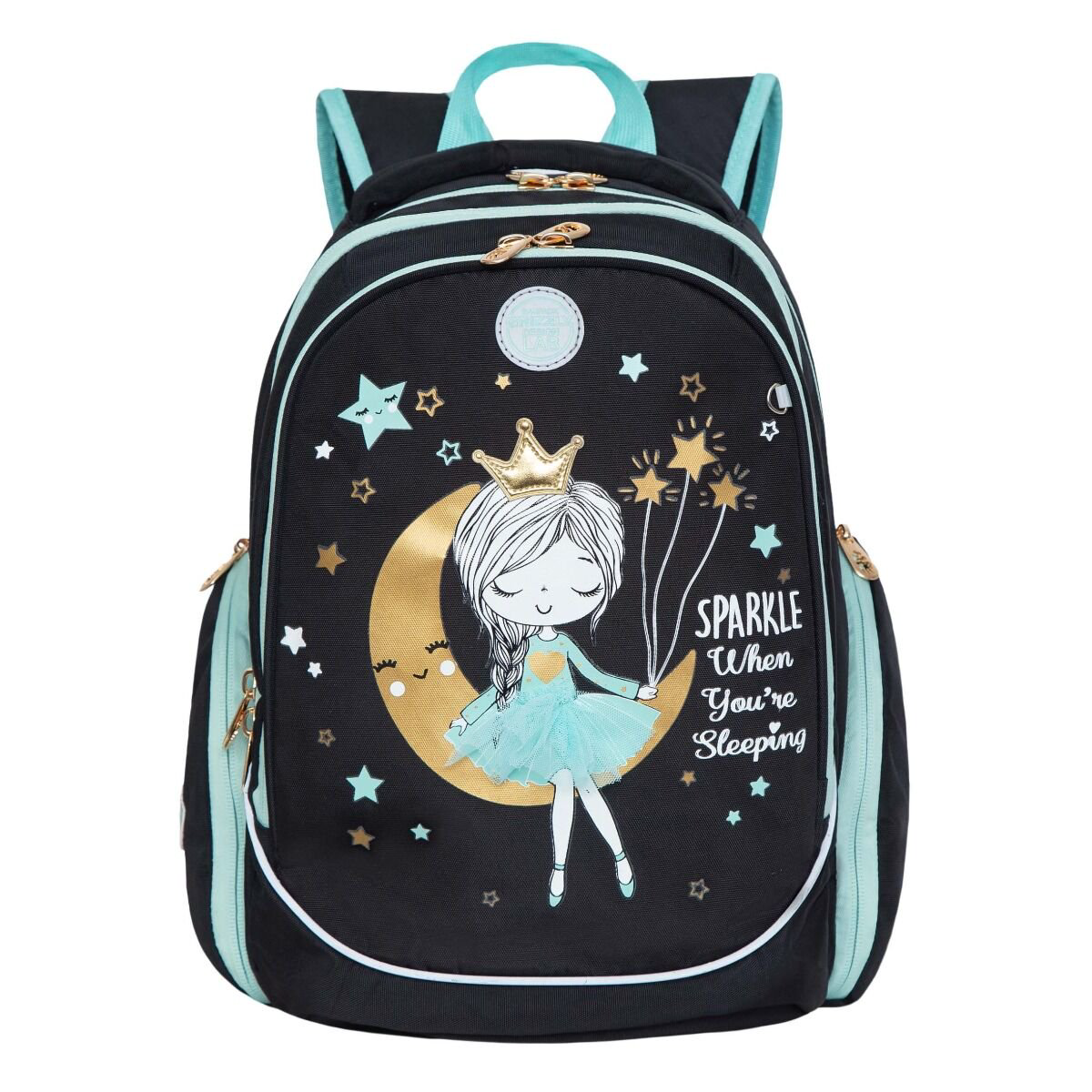 Рюкзак Grizzly Sleeping princess 13л черный купить,NaN