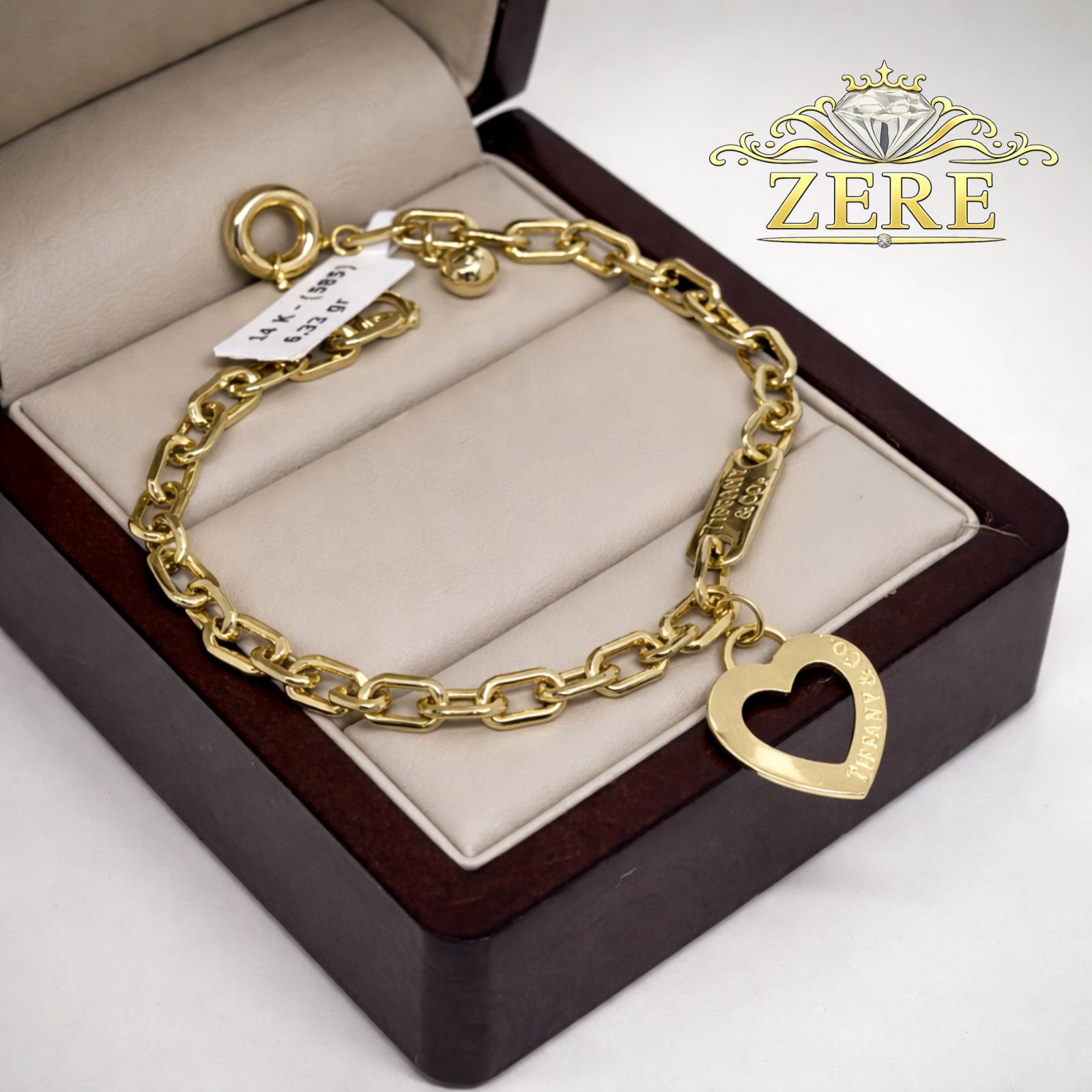 Браслет Zere ZR130335 золото 6.33гр 18р купить,611640