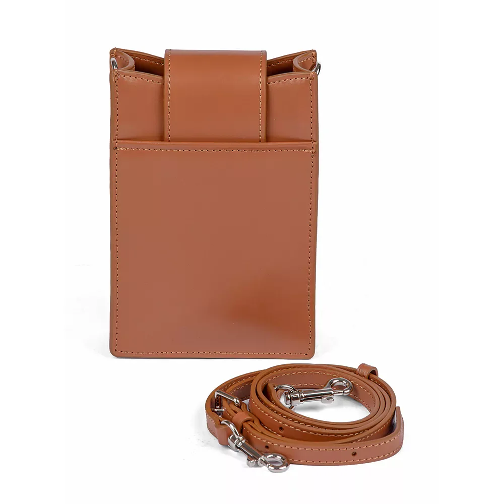 Сумка Lancaster Pochette smartphone A rabat avec fermoir Paris lly 531-018 коричневая купить,NaN