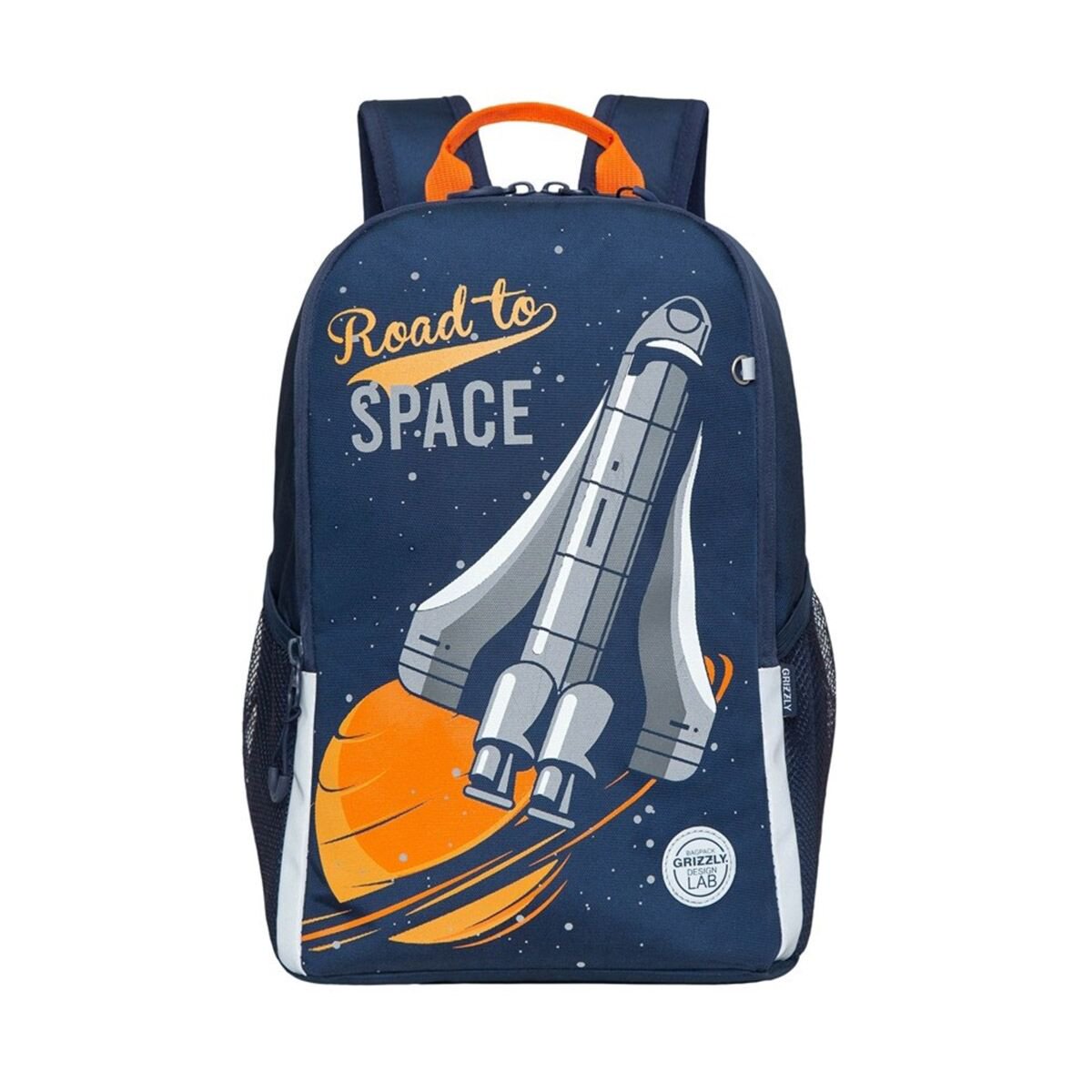 Рюкзак Grizzly Road to space 13,5л темно-синий купить,NaN