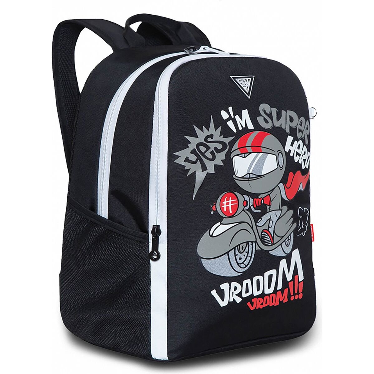 Рюкзак Grizzly Yes I'm super hero 13,5л черно-синий купить,NaN