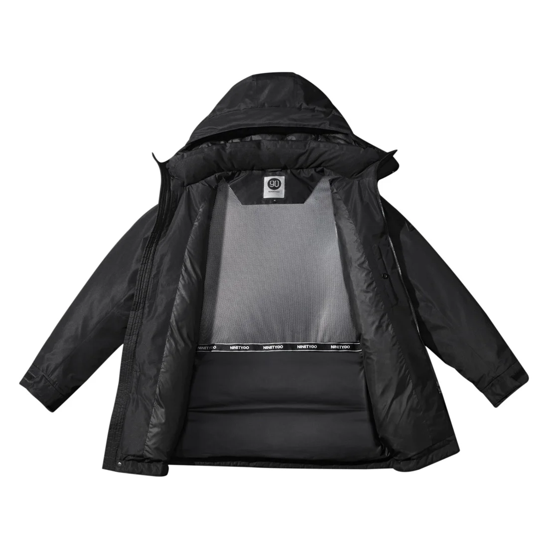 Парка Xiaomi Ninetygo Temperature Control Down черная M