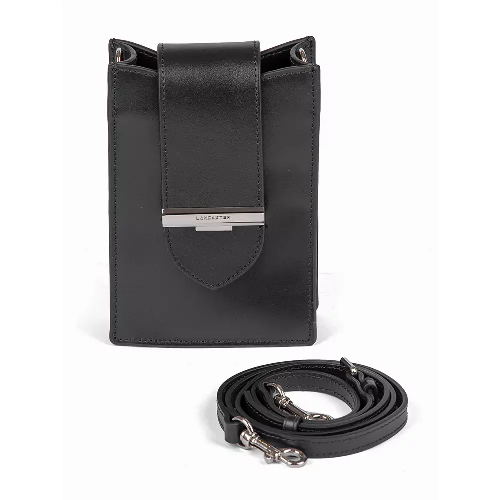 Сумка Lancaster Pochette smartphone A rabat avec fermoir Paris lly 531-018 черная