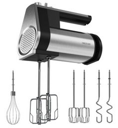 Миксер Cecotec PowerTwist 500 Full Steel черный