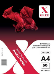 Фотобумага X-Gree Premium A4 53W180 50 листов глянцевая 