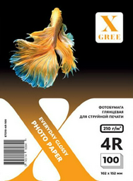 Фотобумага X-Gree Everyday 4R E7210 100 листов глянцевая 