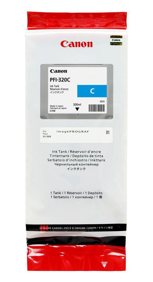 Картридж Canon PFI-320 голубой