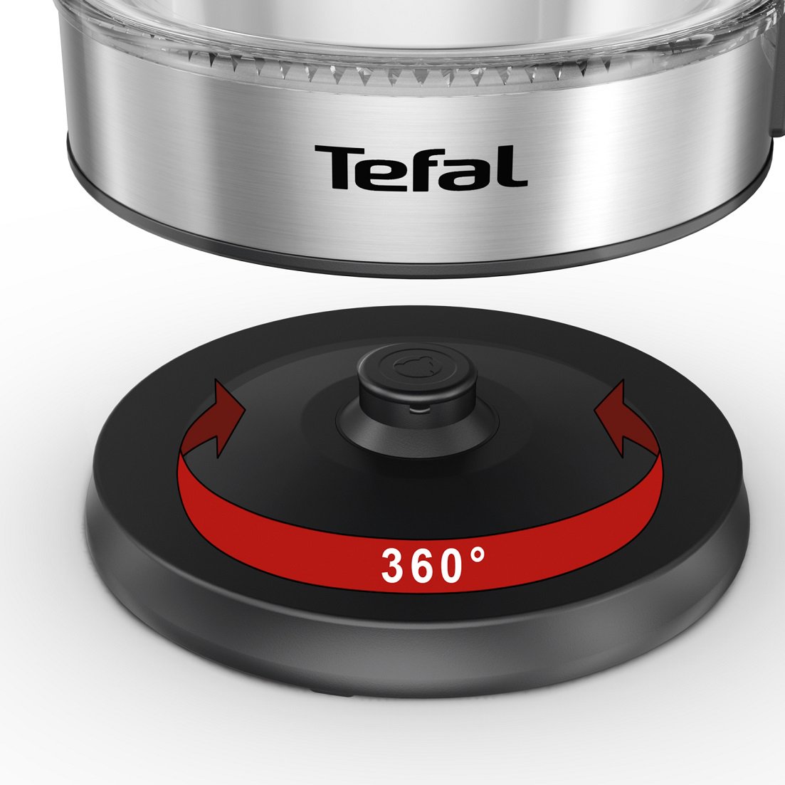 Электрочайник Tefal KI700830 1.7 л черно-серебристый