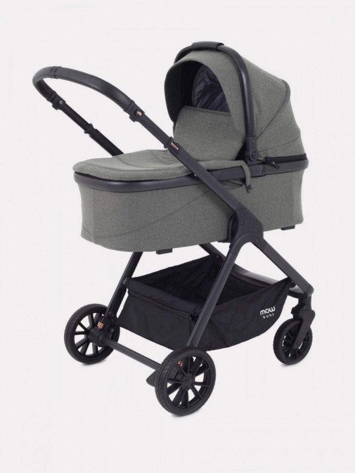Коляска 2в1 MowBaby Move MB401 Grey Green купить,NaN