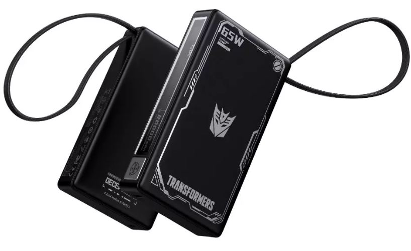 Power Bank Transformers TF-D52 MAX 20000mAh Black