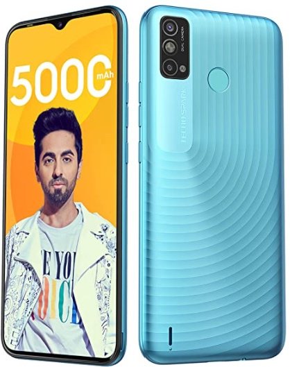 Смартфон Tecno Spark Go 2021 2/32GB Maldives Blue купить,NaN