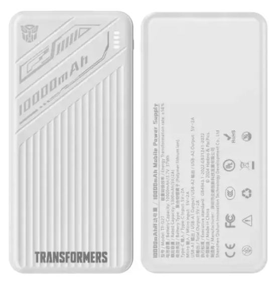 Power Bank Transformers TF-D27 10000mAh White купить,NaN