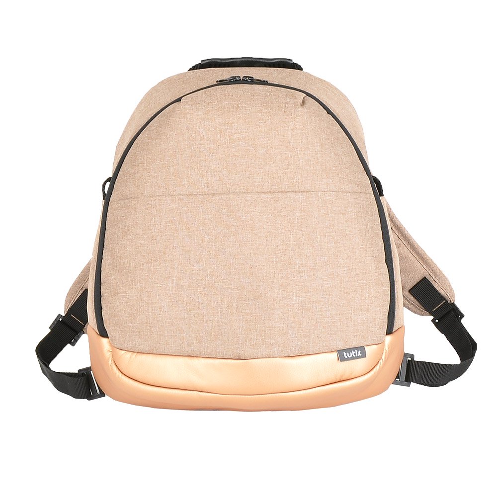 Коляска 2в1 Tutis Nanni Кожа Sand/Gold купить,NaN