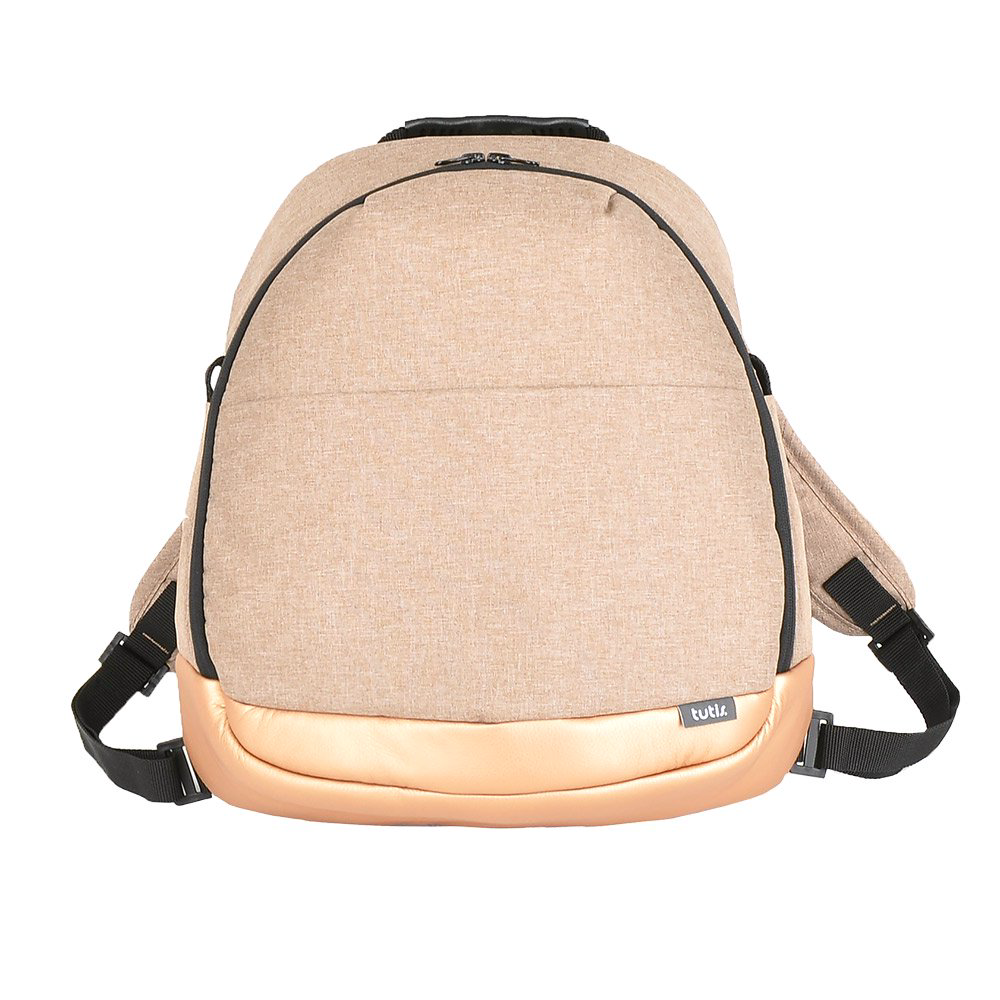 Коляска 2в1 Tutis Nanni Кожа Sand/Gold купить,NaN