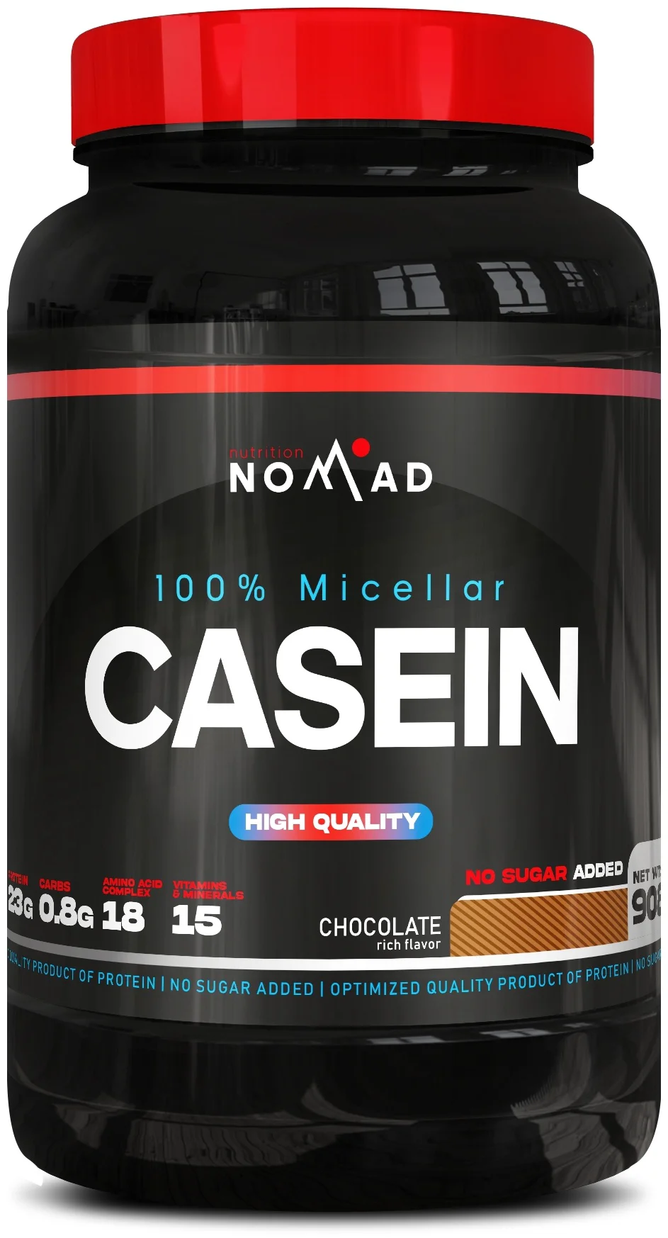 Казеин Nomad Nutrition 100% Micellar Casein Шоколад 908гр 118кКал