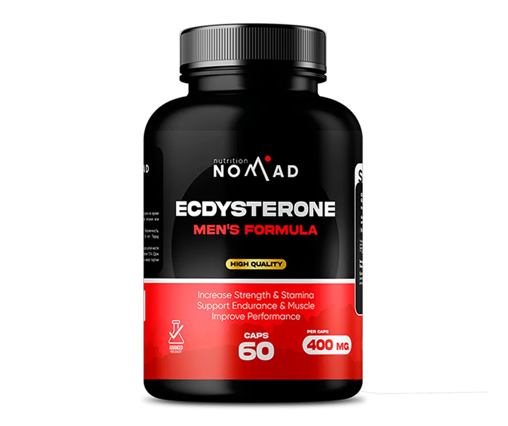 Экдистерон Nomad Nutrition Ecdysterone 400мг 60 капсул 