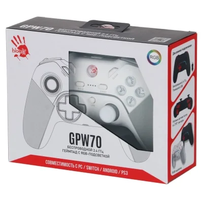 геймпад A4Tech Bloody GPW70 Sports Wite - ForteMarket геймпад A4Tech Bloody GPW70 Sports Wite купить,0