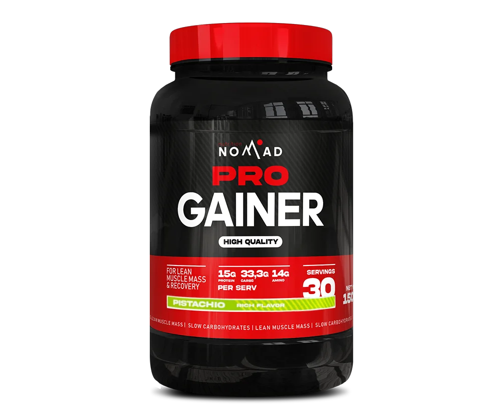 Гейнер Nomad Nutrition PRO Gainer Фисташка 1500гр 202кКал
