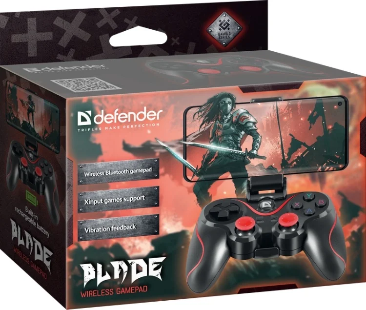 Геймпад Defender Blade 64397 Red Black купить,0
