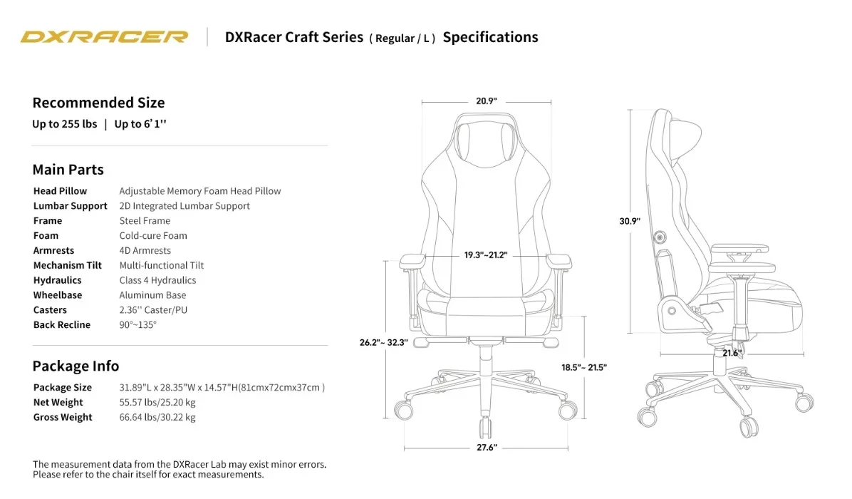 Игровое кресло DXRacer Craft Standard F-23 Emaze GC/LCF23LTA Black Grey - ForteMarket Игровое кресло DXRacer Craft Standard F-23 Emaze GC/LCF23LTA Black Grey купить,0