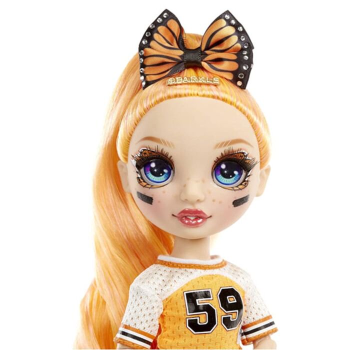 Кукла Poopsie Rainbow high cheer doll-poppy rowan  orange 28см купить,NaN