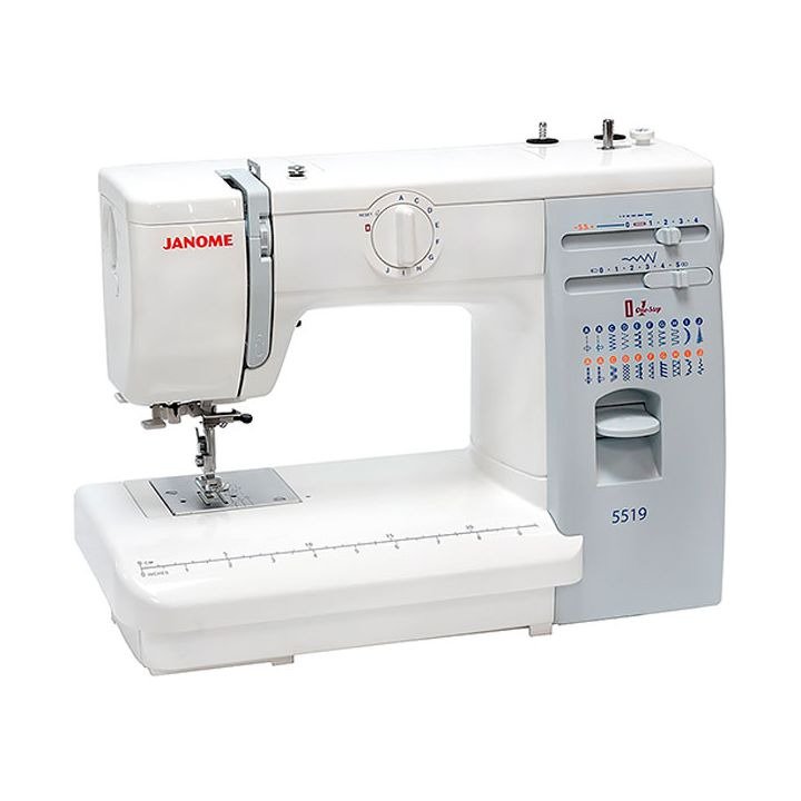 Швейная машина Janome 5519 белая купить,NaN