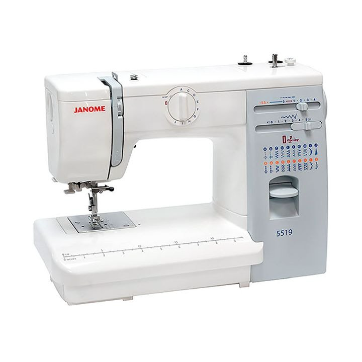 Швейная машина Janome 5519 белая купить,NaN