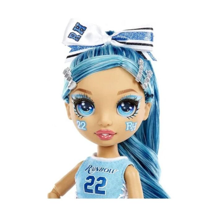 Кукла Poopsie Rainbow high   cheer doll-skyler bradshaw  blue 28см купить,NaN